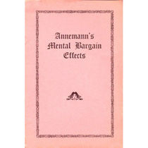 Annemann's Mental Bargain Effects