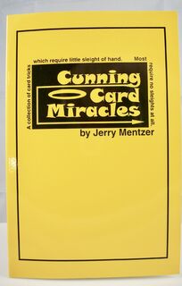 Cunning Card Miracles book by Jerry Mentzer.JPG