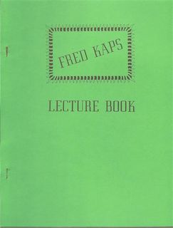 FredKapsLectureBook.jpg