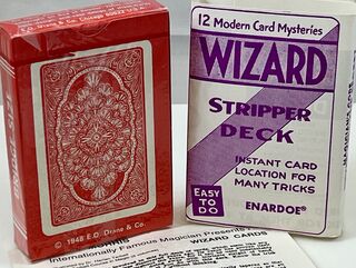 Product, Enardoe Wizard Stripper Deck.wrapper and Deck back. .jpeg